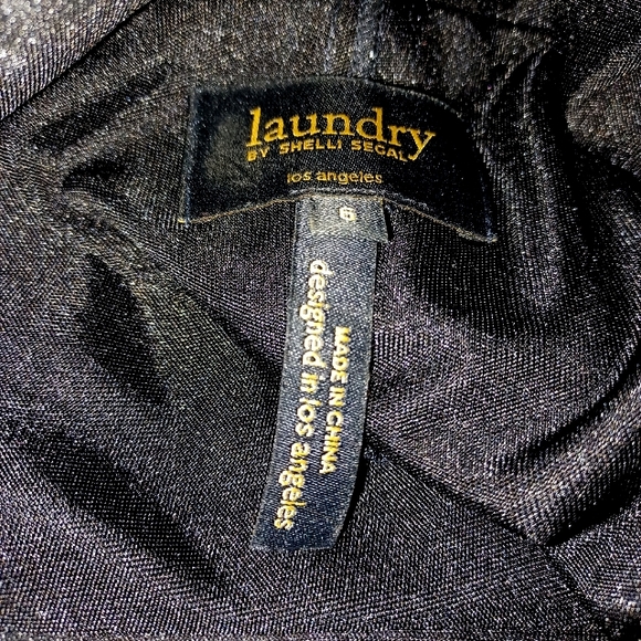 🆕️NWOT Laundry By Shelli Segal One Shoulder Dress - Picture 4 of 5